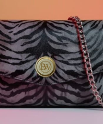 Zebra Envelope Bag