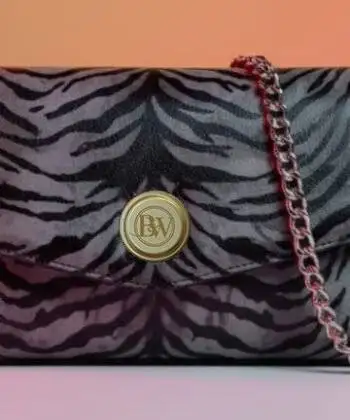 Zebra Envelope Bag